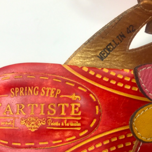 Spring Step L’Artiste leather sandals, size 42/9W, EUC - Picture 6 of 9